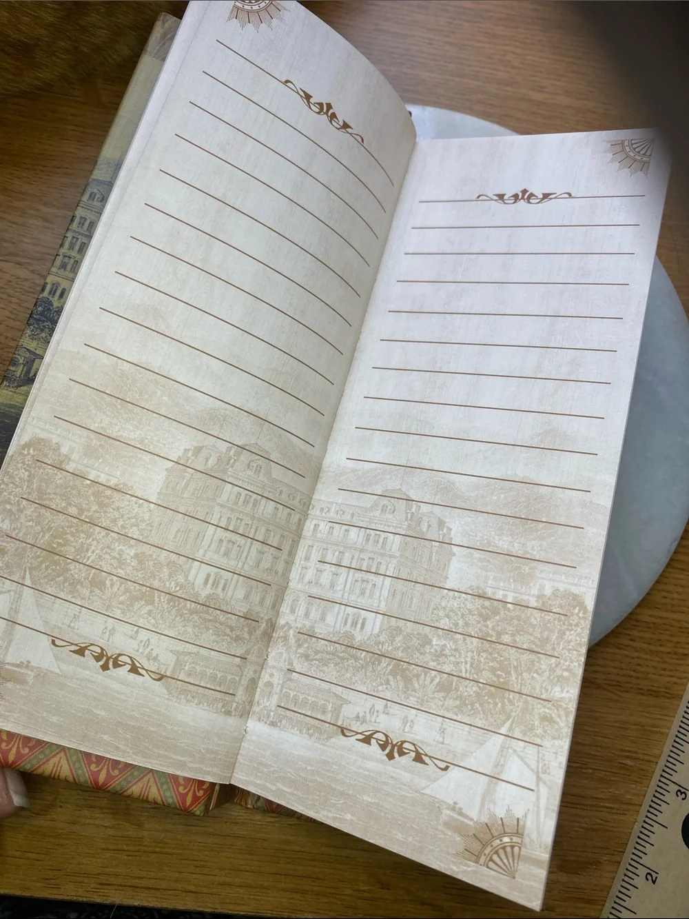 Vtg Beau-Rivage Grand Hotel Geneva Switzerland Hardcover Travel Diary/Journal